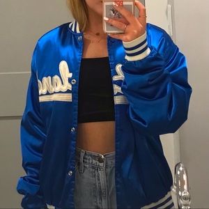 vintage looking bomber